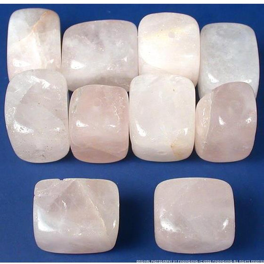 Quartz Rose Rectangle Beads 15mm 10Pcs