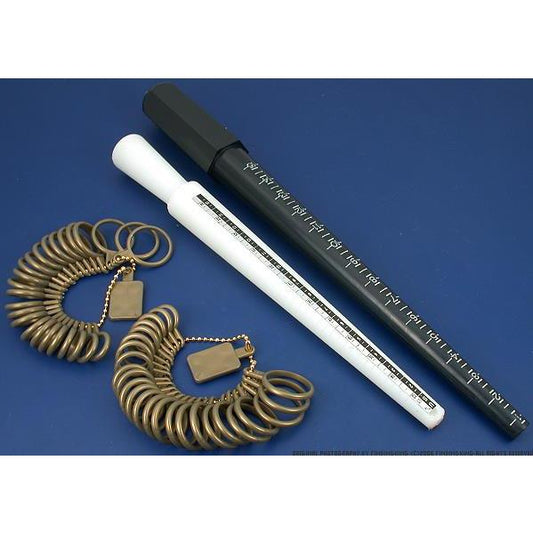 4 US Euro Ring Stick Sz 1-15 Finger Sizer Gauge Sz 1-13