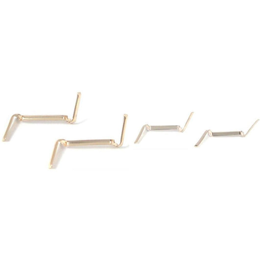 Yellow & White Gold Filled Medium Ring Guards Sizer Adjust Jewelry Kit 4Pcs
