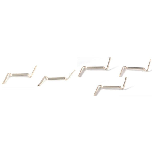 White Gold Filled Ring Guard Sizers Jewelry Parts Medium & Large Kit 5 Pcs