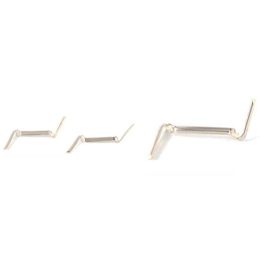 White Gold Filled Medium & Large Ring Guard Jewelry Sizer Kit 3 Pcs