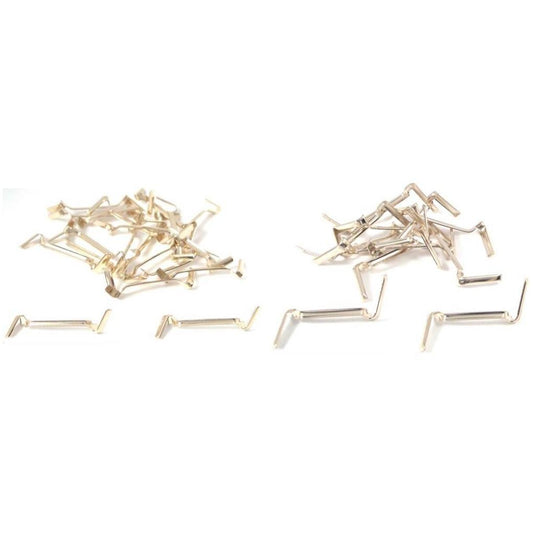White & Yellow Small Gold Filled Ring Guards Jewelry Sizers Kit 40 Pcs