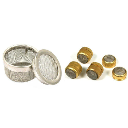 Ultrasonic Cleaning Basket & Small Brass Baskets Kit 5 Pcs