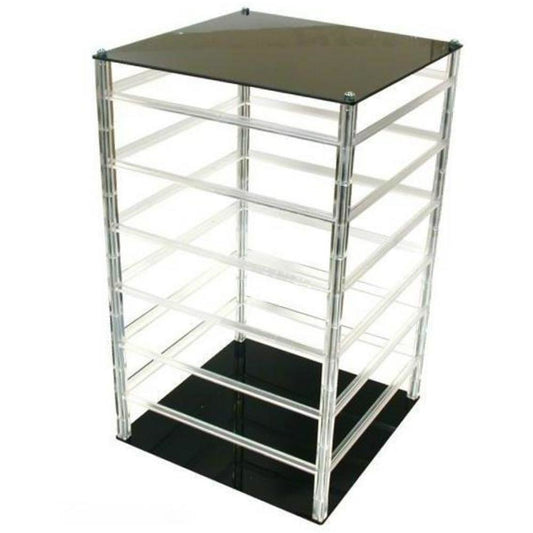 Findingking Rotating Earrings Countertop Display Holds 96 2" Cards 2 Pcs