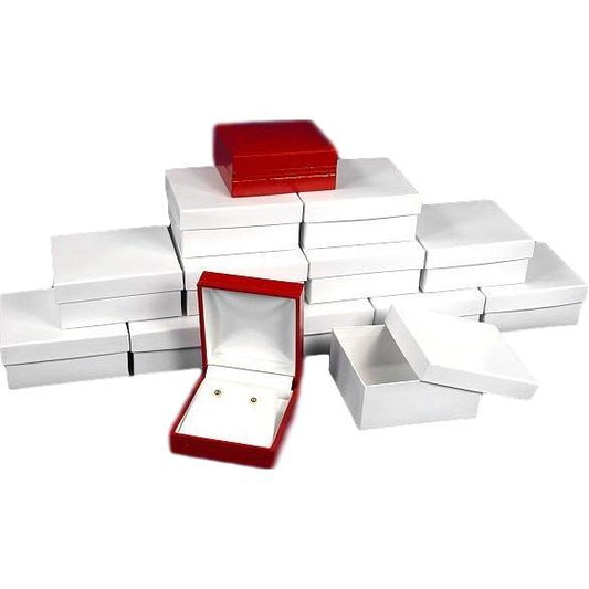 12 Red Earring & Pendant Boxes