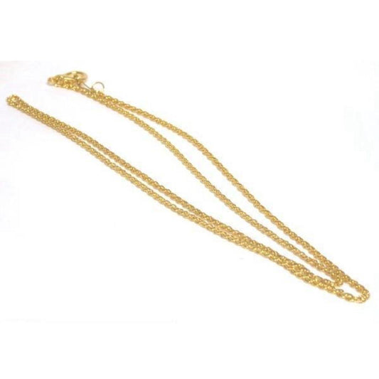 Gold Plated Loupe Chain 31"