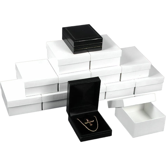 Black Earring & Pendant Boxes