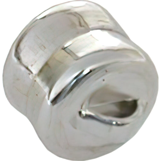 Round Magnetic Clasp Silver Plated 6mm