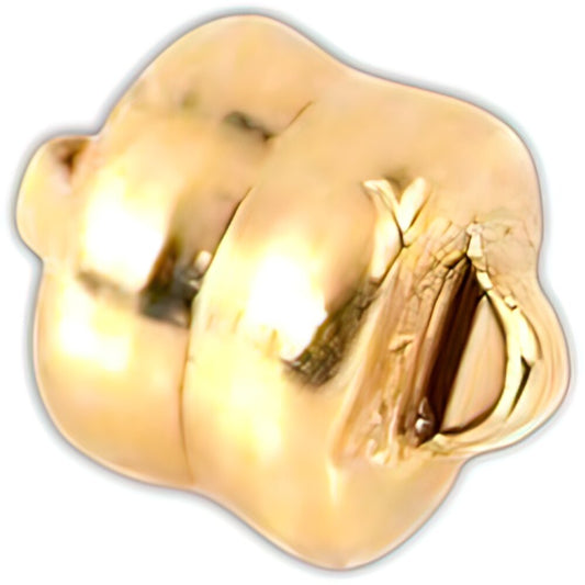 Round Magnetic Clasp Gold Filled 6mm