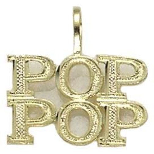 Pop Pop Charm 14k Gold 17mm