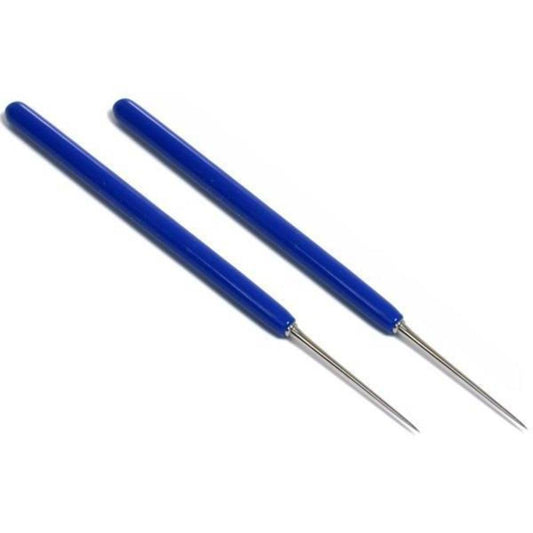2 Beading Awls Bead Knotting Hand Tool w/ Grip