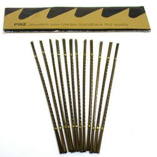 Size 2/0 Swiss Pike Saw Blades