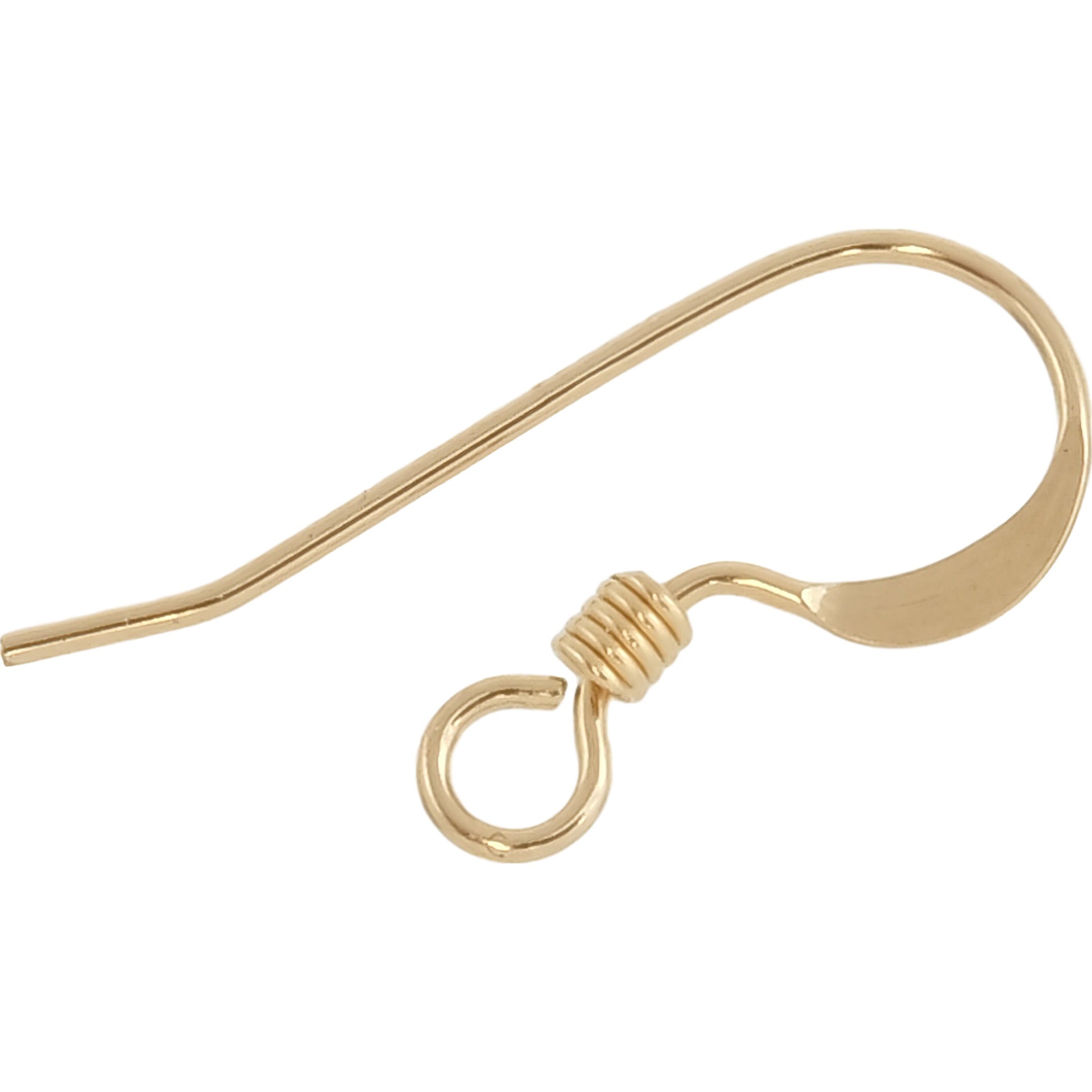 50 Fish Hook Earring Wires 14K Gold Filled 21 Gauge 50 Fish Hook Earring Wires 14K Gold Filled 21 Gauge