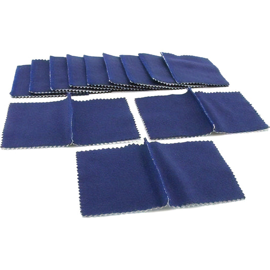 Polishing Cloths Blue 12Pcs