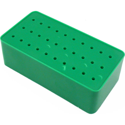 8 Pcs 30 Hole Bur Holder Jewelers Bench Rotary Tools 3/32"