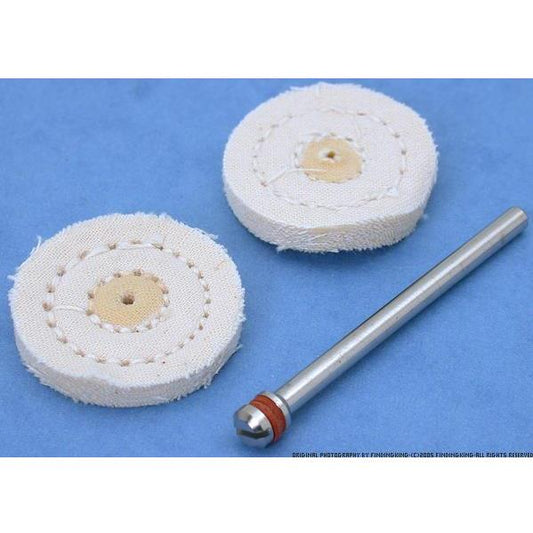 3pc Buffing Wheel Set Jewelers Polishing Rotary Tools