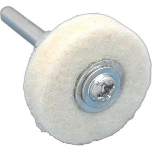 Felt Buffing Wheel Jewelers Rotary Tool Mandrel 7/8"