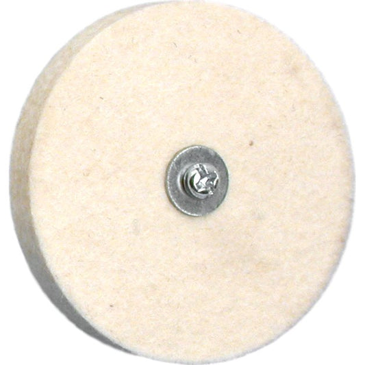 Felt Buffing Wheel Jewelers Rotary Tool Mandrel 2"