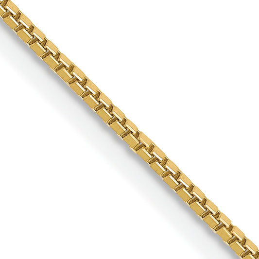 10K Gold 1mm Box Chain