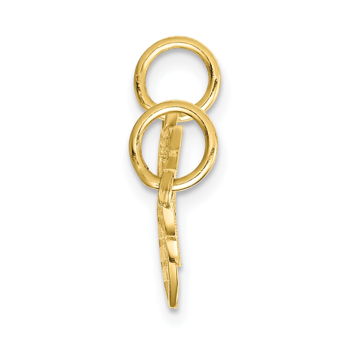 10K Gold Key To My Heart Breakable Charm