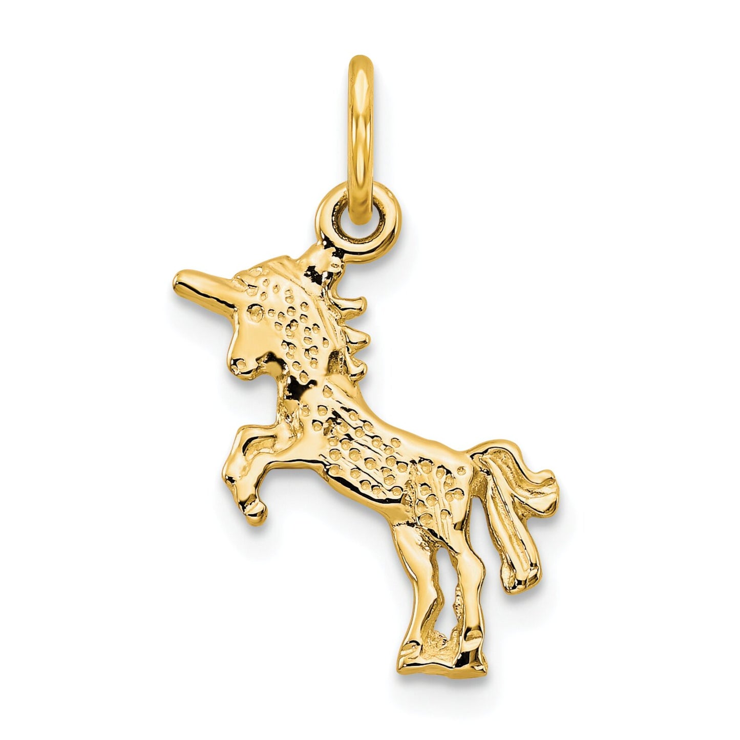 10K Yellow Gold Baby Unicorn Charm