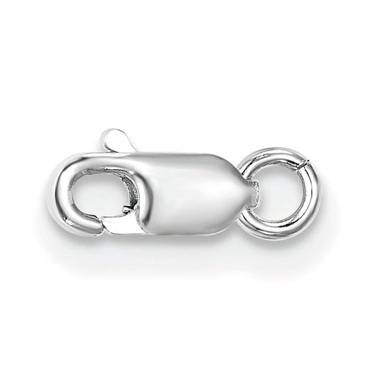 10K White Gold Lobster Clasp w/Jump Ring (7.90mm to 10.70mm)