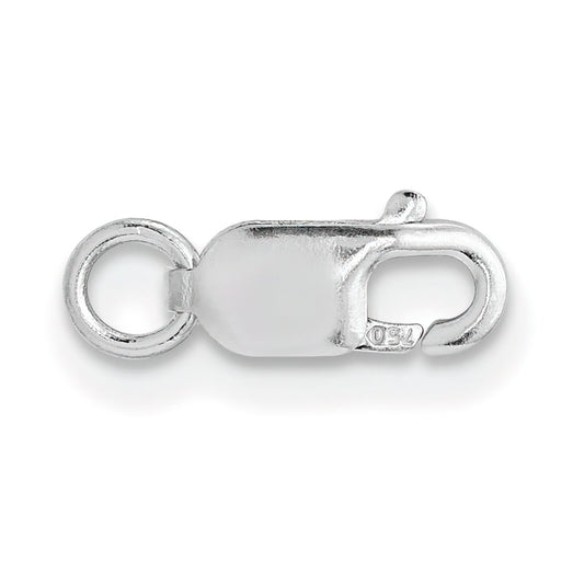 18K White Gold Lobster Clasp w/Jump Ring (9.40mm to 15.60mm)
