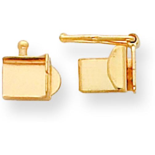 18K Gold Box Clasp (5.60mm to 8.90mm)