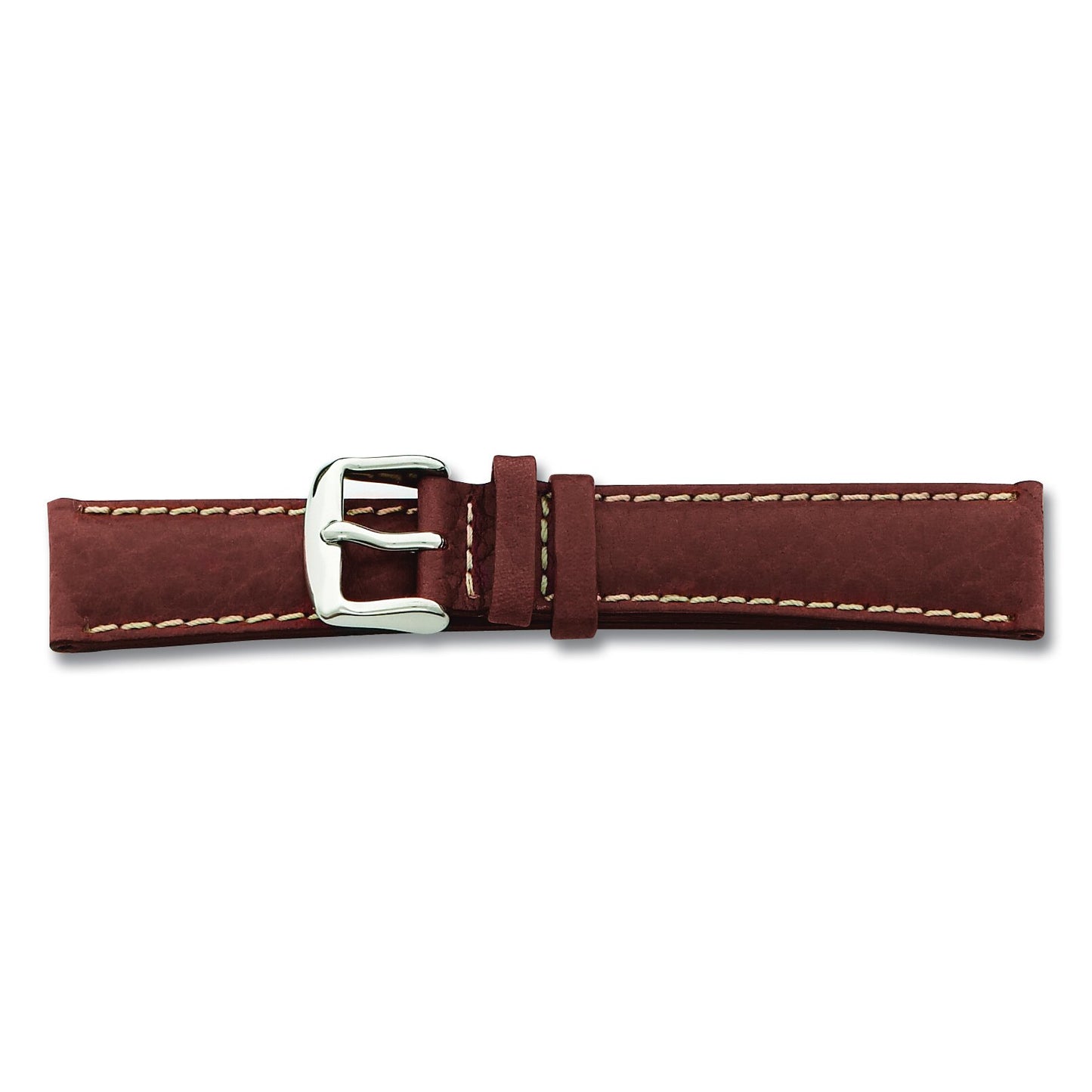 de Beer Brown Sport Leather Watch Band (12 to 24mm)