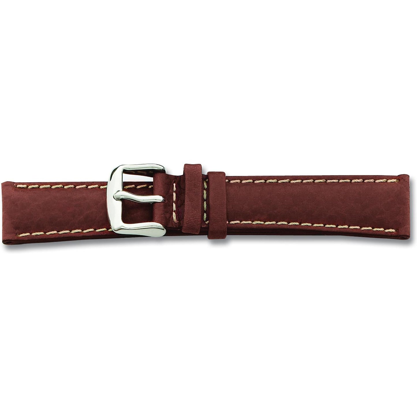 de Beer Brown Sport Leather Watch Band (12 to 24mm)