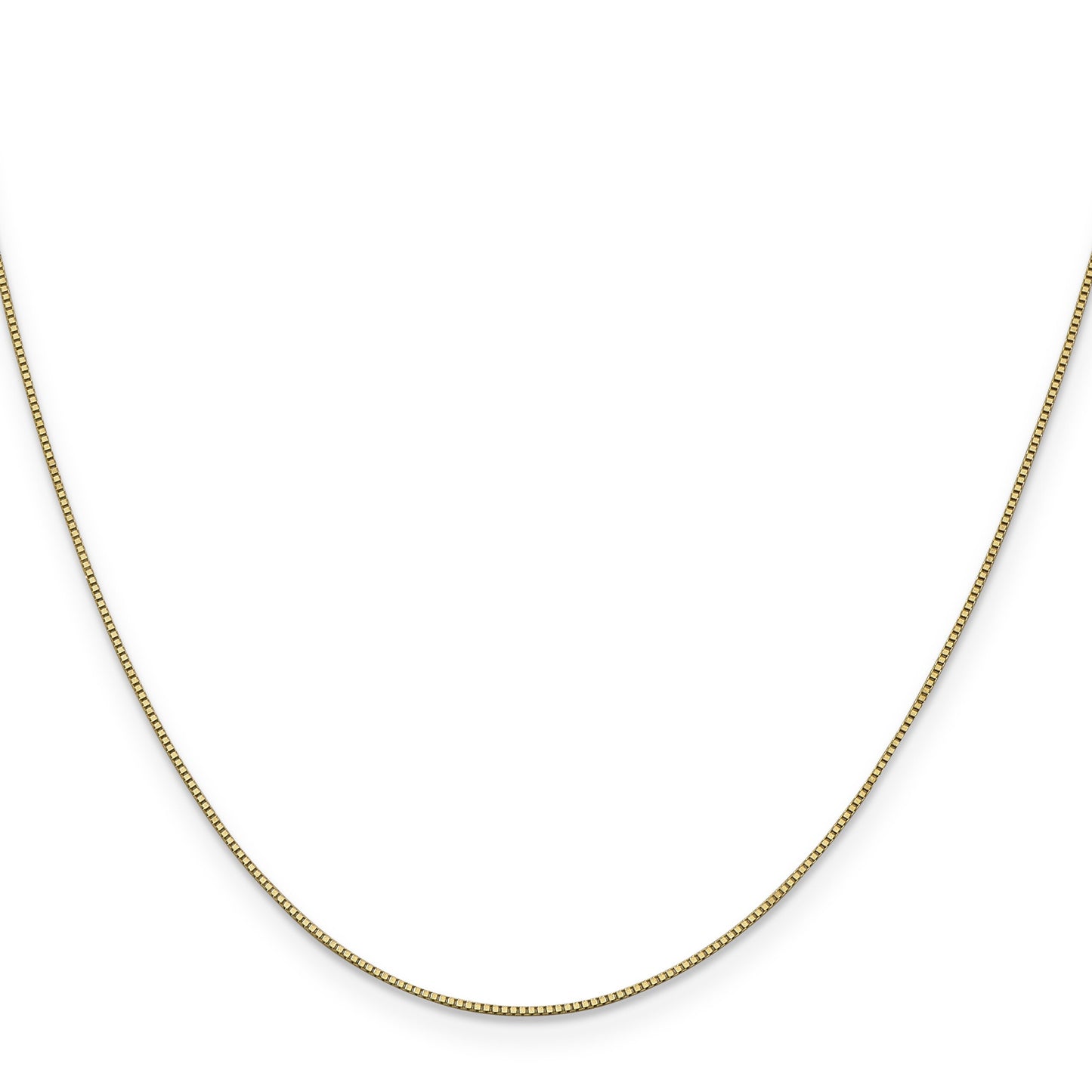 14K Gold .7mm Box Chain