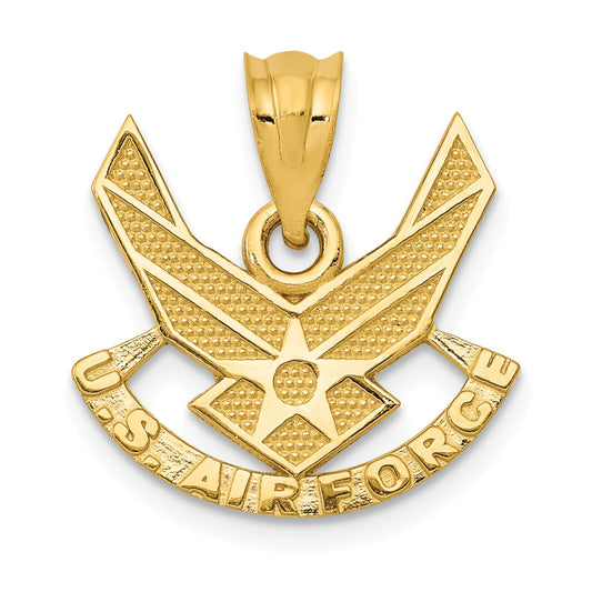 14K Gold US Air Force Charm