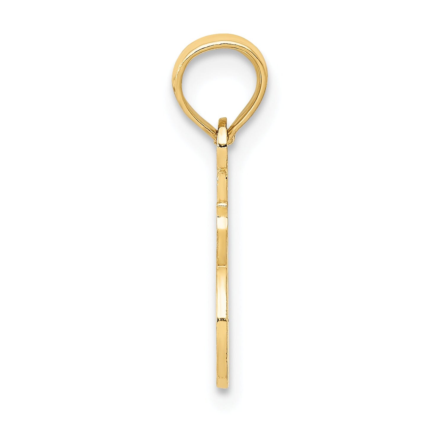 14K Gold #1 Sister Charm