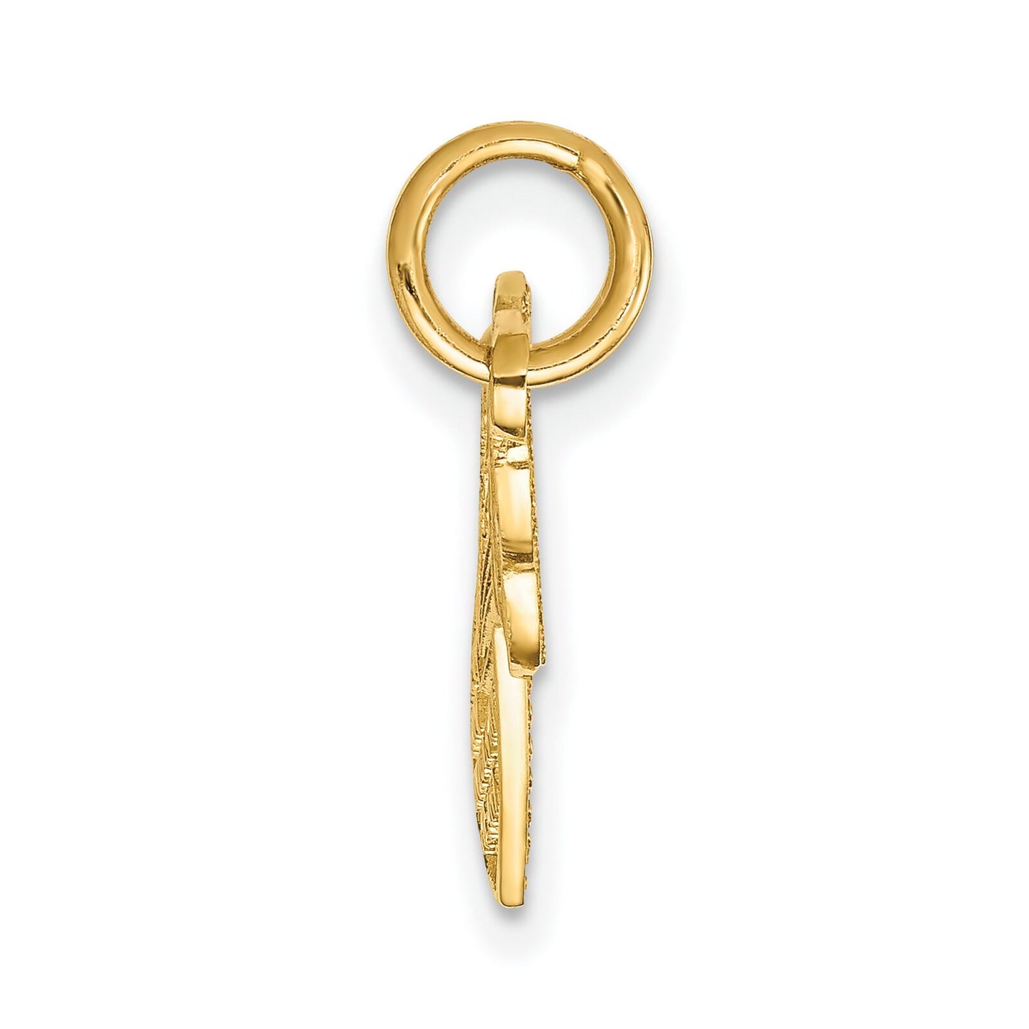 14K Gold Key To My Heart Breakable Charm