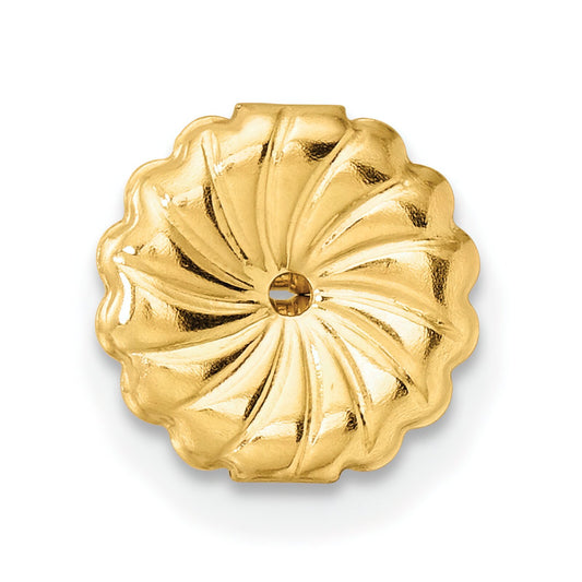 Gold Filled Ultra Heavy Earring Backs 6Pcs