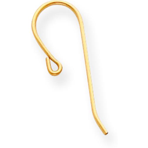 Gold Filled French Wire Earrings 12Pcs