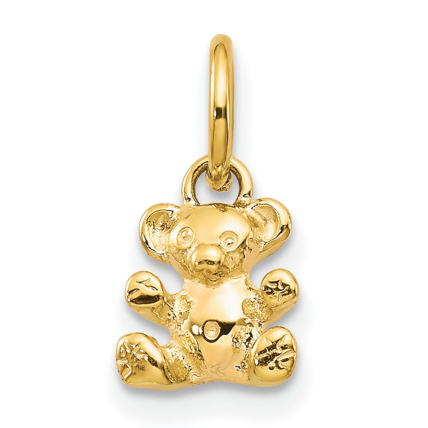 14K Gold Teddy Bear Charm