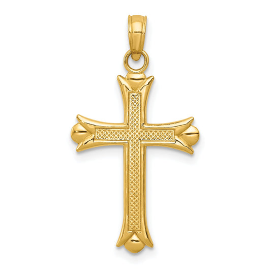14K Gold Cross Pendant