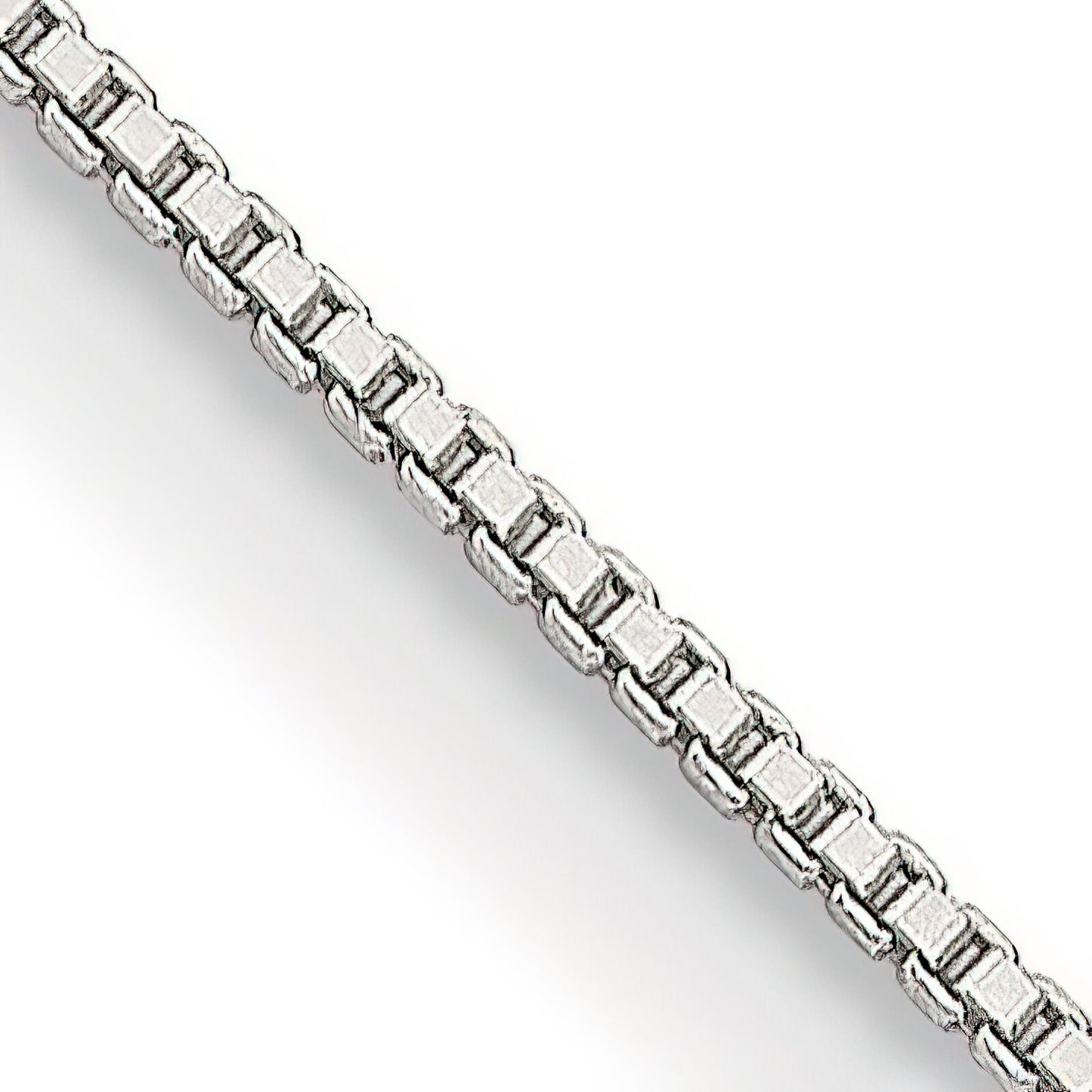 Sterling Silver 8 Ball Charm & 18" Chain