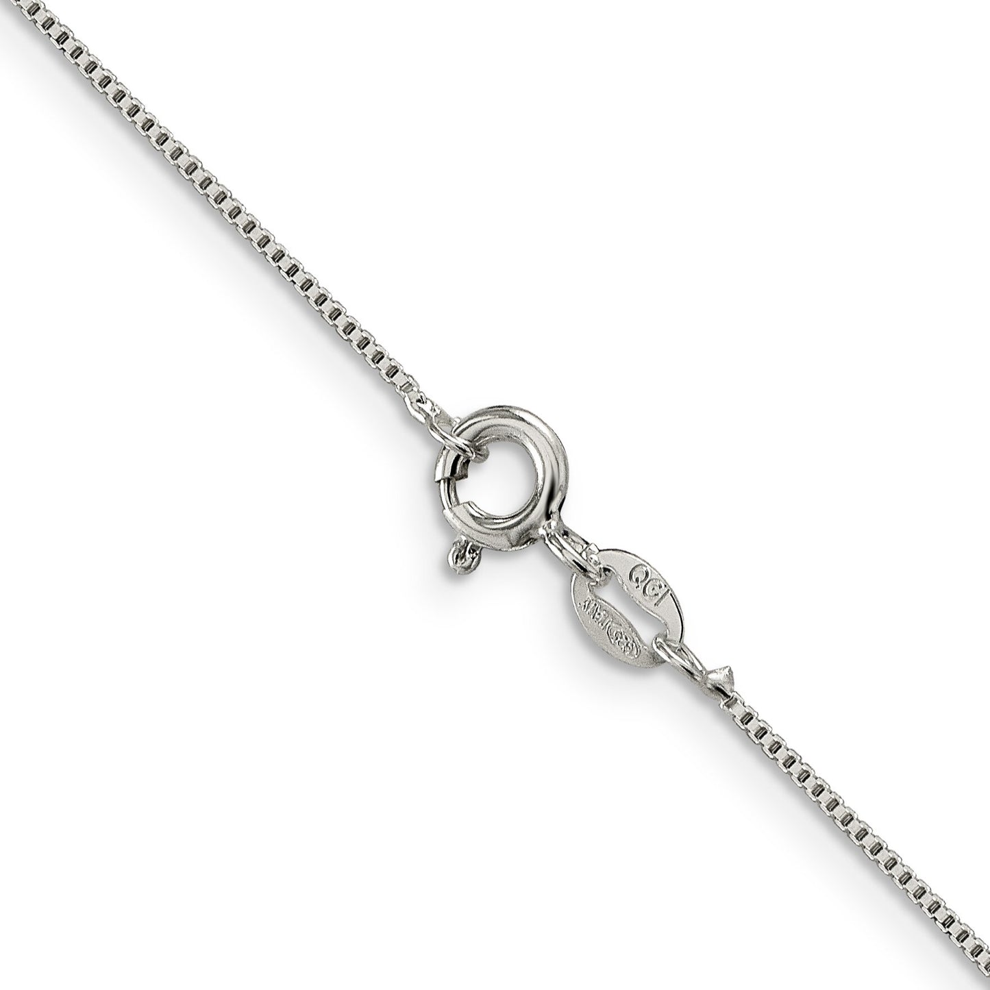Sterling Silver Bell Charm & 18" Chain