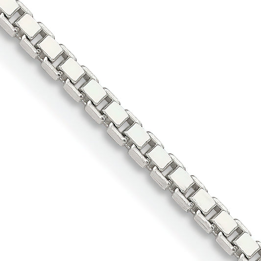 Sterling Silver Box Link Bracelet