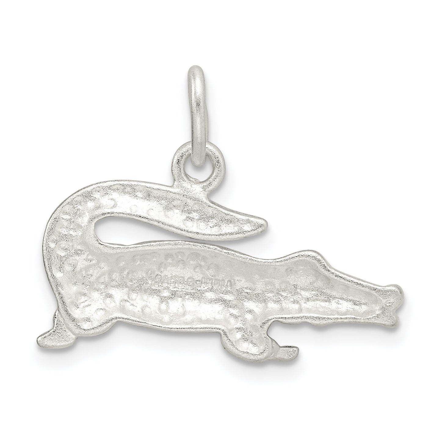 Sterling Silver Alligator Charm