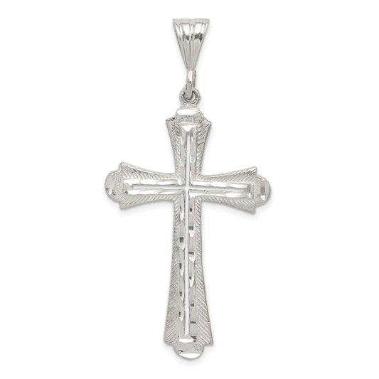 Sterling Silver Cross Charm Religious Jewelry