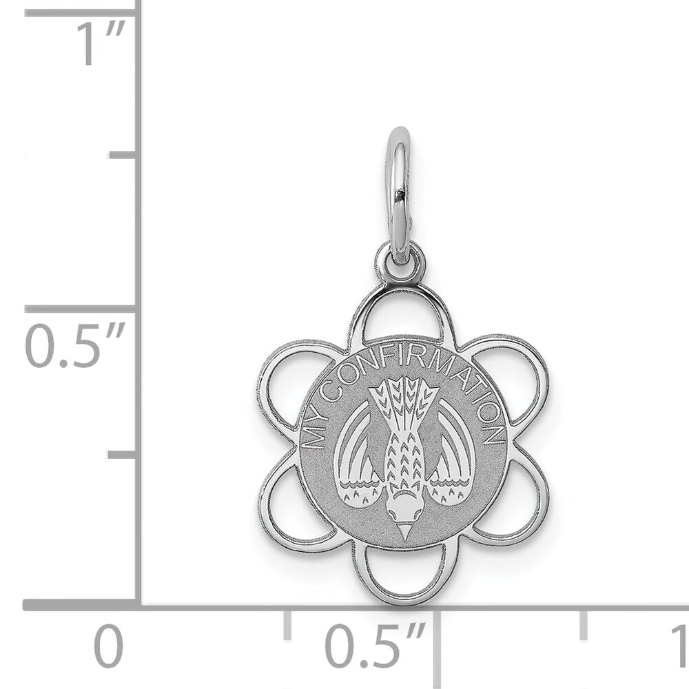 Sterling Silver Confirmation Charm