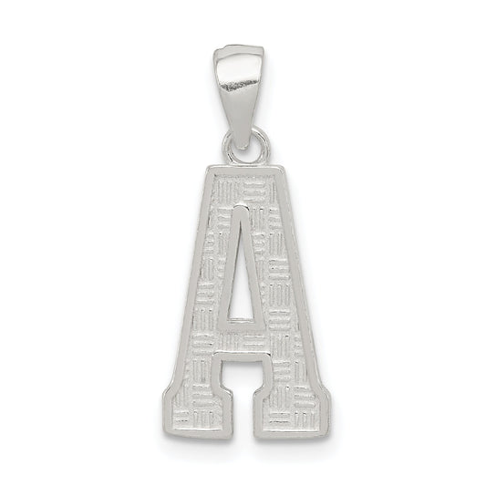 Sterling Silver Initial A Charm