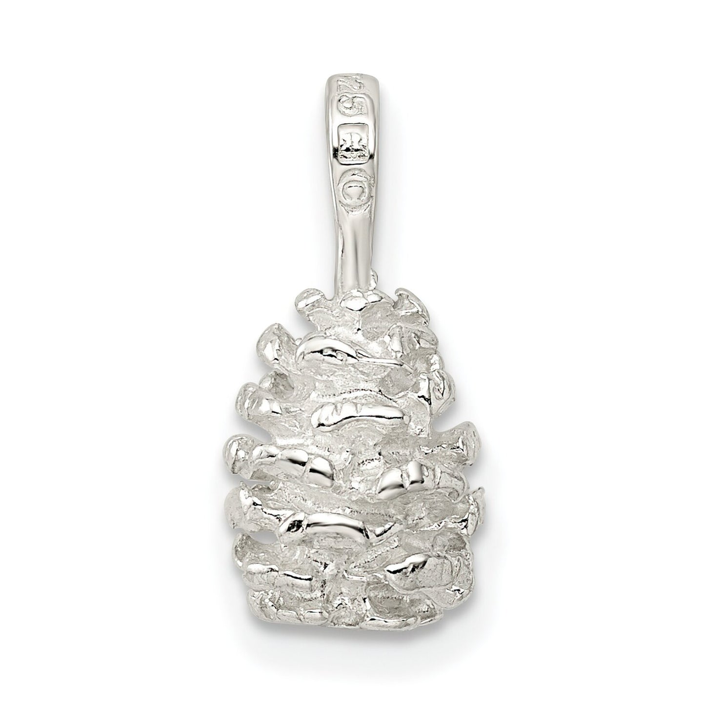 Sterling Silver Pinecone Charm