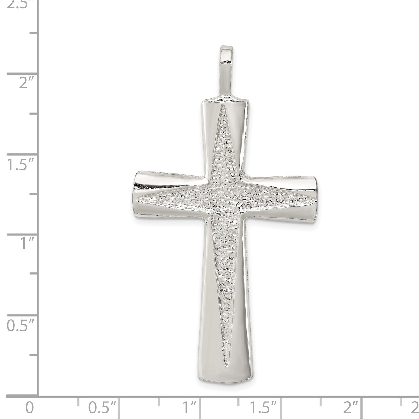Sterling Silver Cross Charm Religious Jewelry