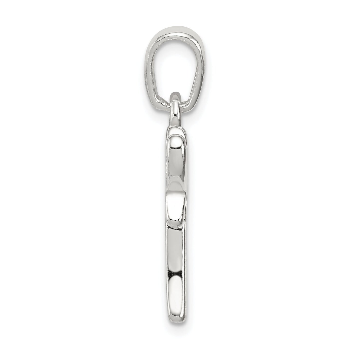 Sterling Silver Chai Charm Judaism Religious Jewelry