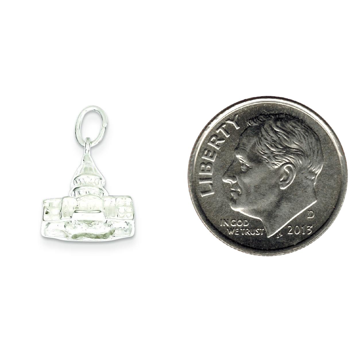 Sterling Silver Capitol Building Charm