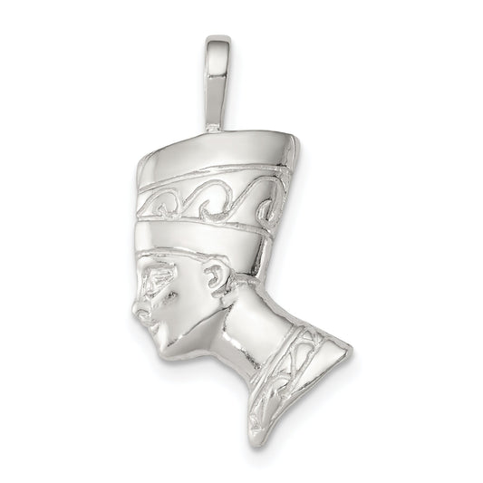 Sterling Silver Queen Nefertiti Charm